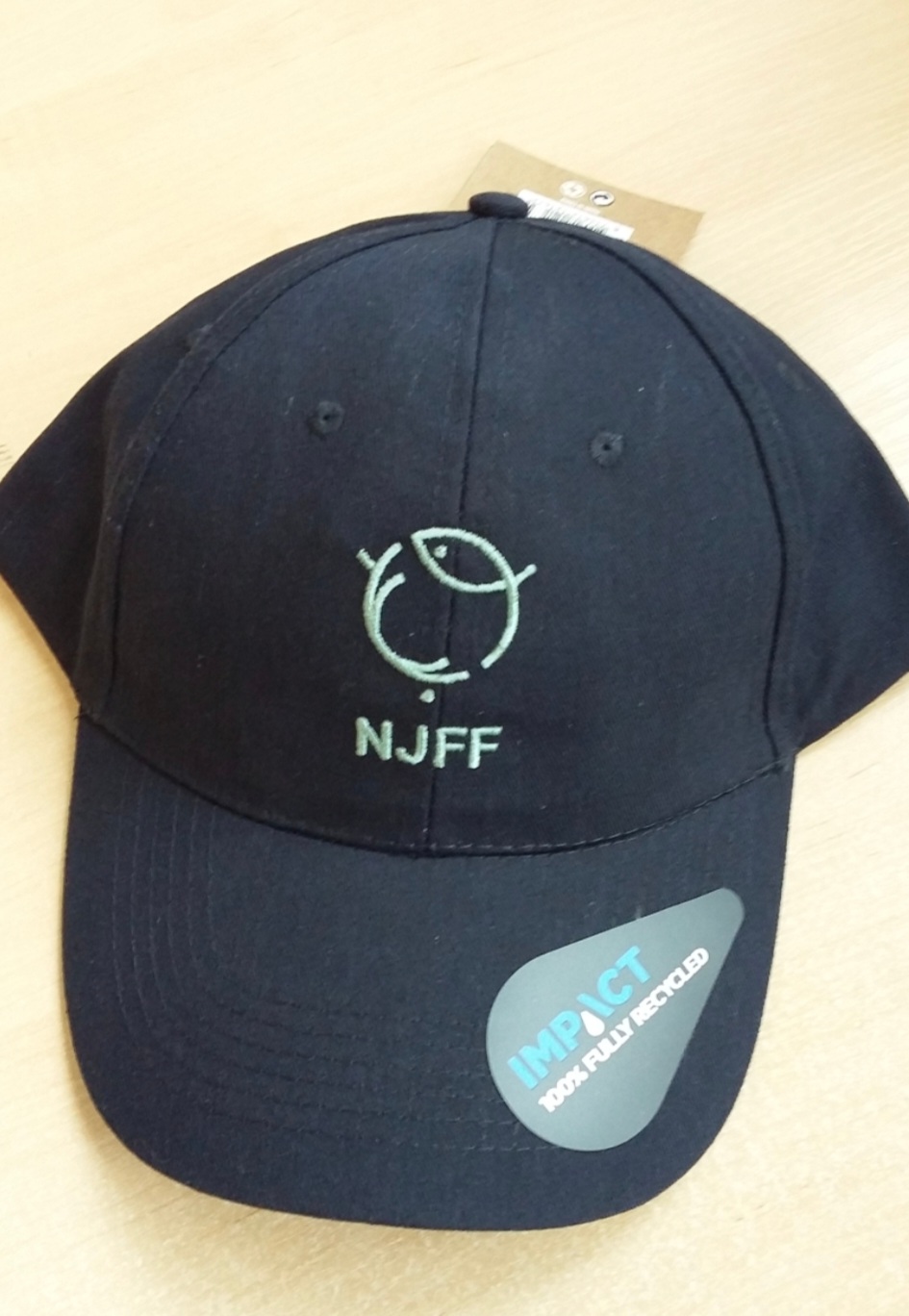Blå caps.